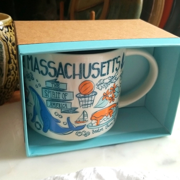 Starbucks Dining Starbucks Been There Series Massachusetts Mug 4 Oz